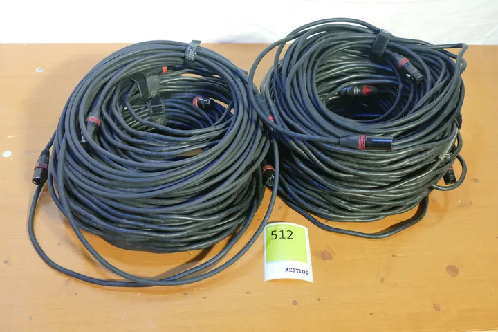 Konvolut XLR/NC Kabel